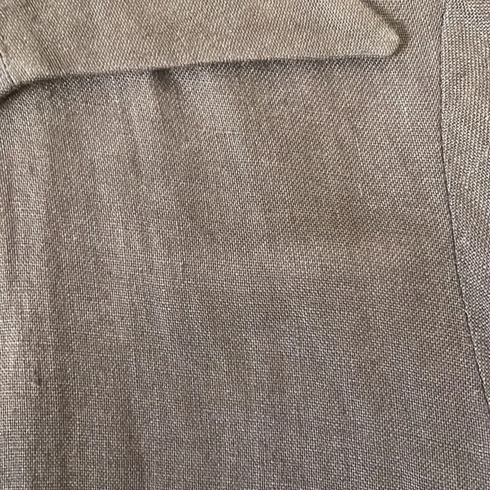 Linen dress Kenzo with embroidery and print on the back and belt. Long sleeves. - Picture 6 of 7